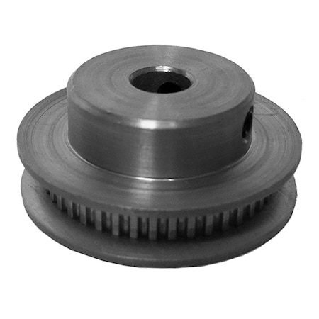 B&B Manufacturing 28MP012-6FA3, Timing Pulley, Aluminum, Clear Anodized, 28MP012-6FA3